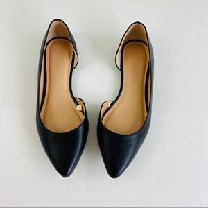 Mossimo Pointed Toe Flats Black